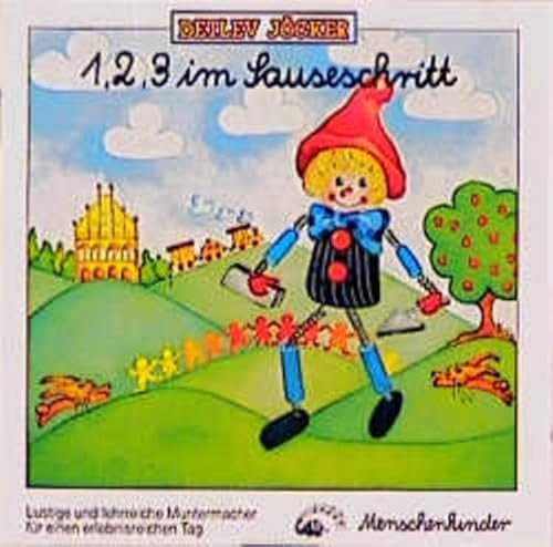 Beispielbild fr 1, 2, 3, im Sauseschritt. Lern-, Spiel und Spasslieder: Eins, zwei, drei im Sauseschritt, 1 CD-Audio zum Verkauf von medimops