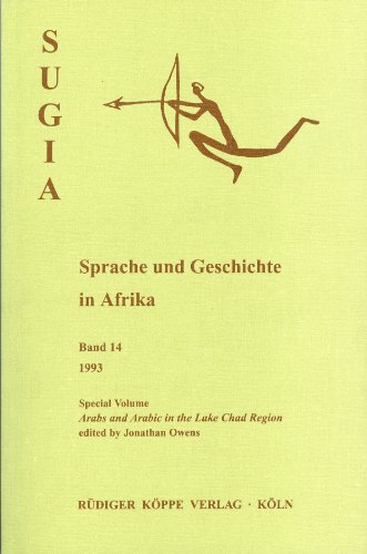 Arabs and Arabic in the Lake Chad Region (9783927620230) by Ulrich BraukÃ¤mper