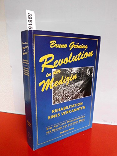 Stock image for Bruno Grning: Revolution in der Medizin for sale by medimops