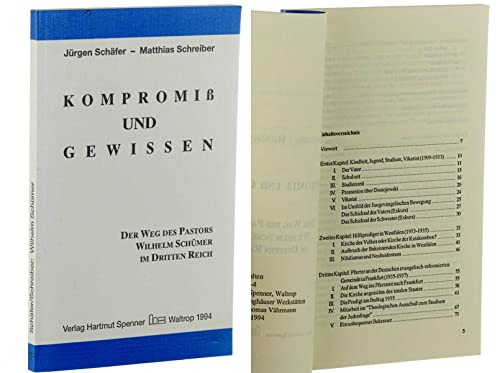 Kompromiss und Gewissen: Der Weg des Pastors Wilhelm SchuÌˆmer im Dritten Reich (German Edition) (9783927718395) by SchaÌˆfer, JuÌˆrgen