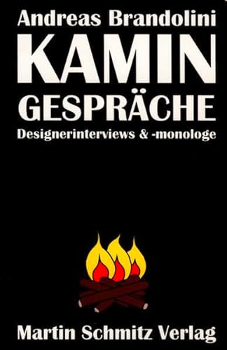 Beispielbild fr Kamingesprche. Designerinterviews & -monologe zum Verkauf von medimops