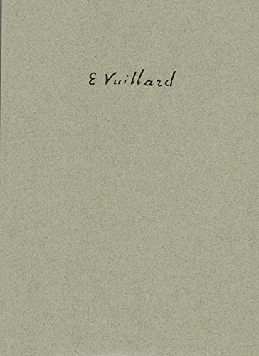 Beispielbild fr Edouard Vuillard - Les tasses noires: Arbeiten auf Papier 1903-1928. Ausstellungskatalog zum Verkauf von ANTIQUARIAT FRDEBUCH Inh.Michael Simon
