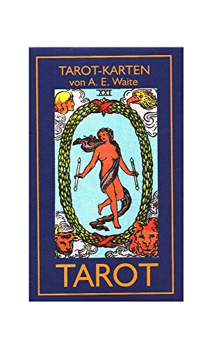 9783927808157: TAROT von A. E. Waite (Pocket Ausgabe, 52 x 89 mm Karten)