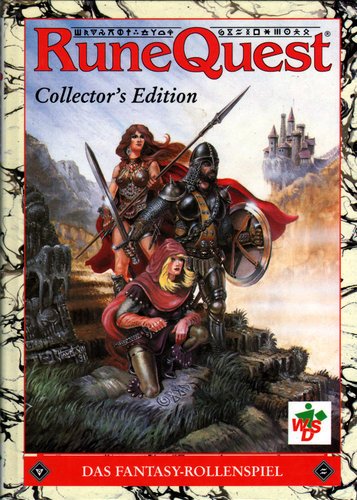 Stock image for RuneQuest: HC-Basisbuch Collector's Edition for sale by medimops