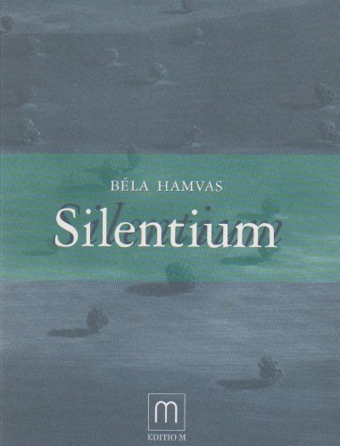 Beispielbild fr Silentium. Essays zum Verkauf von medimops