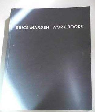 Stock image for Brice Marden: Work Books, 1964-95 for sale by Blue Cellar Books