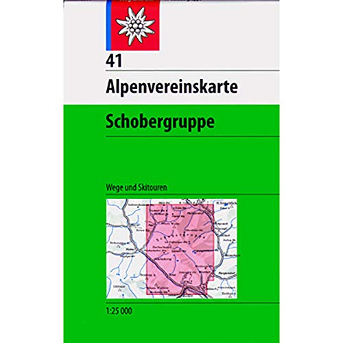 Beispielbild fr DAV Alpenvereinskarte 41 Schobergruppe 1 : 25 000: Topographische Karte mit Wegmarkierungen und Skirouten zum Verkauf von medimops