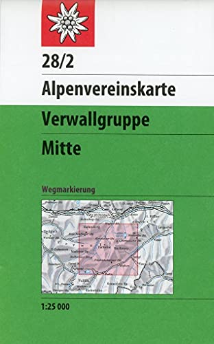 Beispielbild fr Verwallgruppe 1 : 25 000: Topographische Karte zum Verkauf von medimops