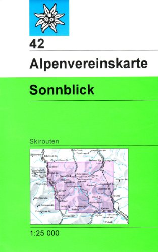 Imagen de archivo de Sonnblick: Skirouten - Topographische Karte 1:25000 (Alpenvereinskarten) a la venta por medimops