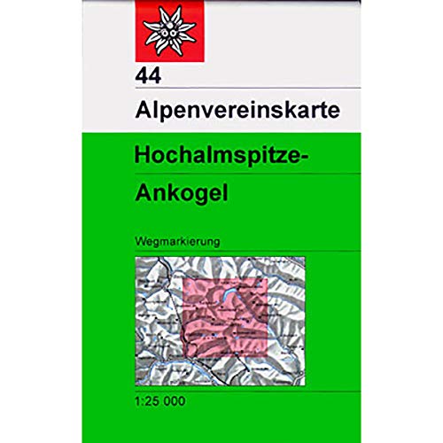 Imagen de archivo de Hochalmspitze - Ankogel: Wegmarkierung - Topographische Karte 1:25.000 (Alpenvereinskarten) a la venta por medimops