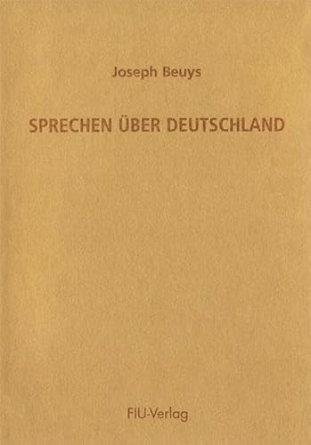 9783928780148: Sprechen ber Deutschland: Rede, gehalten am 20. November 1985 in den Mnchner Kammerspielen