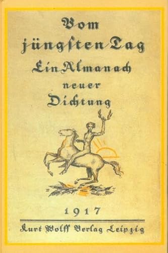 Stock image for Vom jngsten Tag: Ein Almanach neuer Dichtung for sale by Norbert Kretschmann