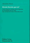 Beispielbild fr Hirntod, Herztod, ganz tot? Von der Macht der Medizin und der Bedeutung der Sterblichkeit fr das Leben. Eine soziologische Kritik des Hirntodkonzeptes von Alexandra Manzei zum Verkauf von BUCHSERVICE / ANTIQUARIAT Lars Lutzer