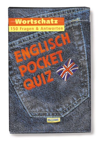 Beispielbild fr English Pocket- Quiz. Wortschatz. 150 Fragen und Antworten auf Karten zum Verkauf von medimops