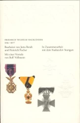 9783929146653: Friedrich Wilhelm Hacklnder 1816-1877 (Marbacher Magazin)