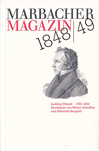 9783929146783: Marbacher Magazin 1848/49 (Marbacher Magazin / 1986 ff.)