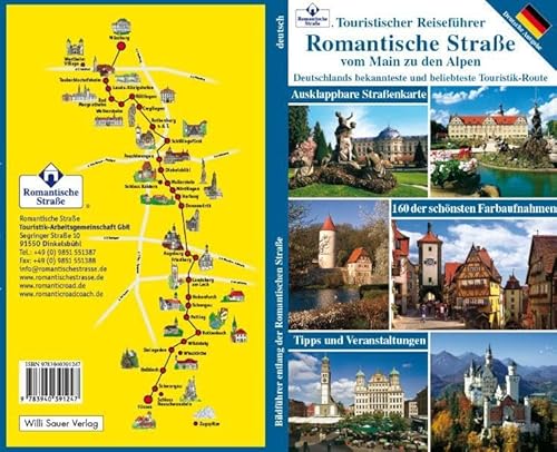 Beispielbild fr Romantische Strasse vom Main zu den Alpen. Bildfhrer mit Streckenkarte zum Verkauf von medimops