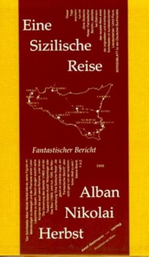 9783929232219: Eine Sizilische Reise: Fantastischer Bericht