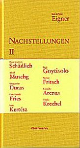 Beispielbild fr Nachstellungen; Teil: 2., Hans Joachim Schdlich; Adolf Muschg; Maguerite Duras; Fritz Rudolf Fries; Imre Kertsz . zum Verkauf von Wanda Schwrer