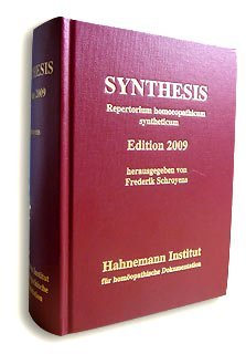 Beispielbild fr Synthesis: Repertorium homoeopathicum syntheticum Edition 2009 [Gebundene Ausgabe] Frederik Schroyens (Autor), Gotthard Behnisch (Vorwort), Peter Vint (bersetzer) zum Verkauf von BUCHSERVICE / ANTIQUARIAT Lars Lutzer