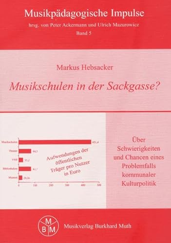 Musikschulen in der Sackgasse?: Über Schwierigkeiten und Chancen eines Problemfalls kommunaler Kulturpolitik - Hebsacker, Markus