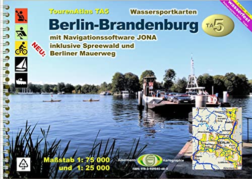 Beispielbild fr TourenAtlas TA5 Berlin-Brandenburg zum Verkauf von Blackwell's