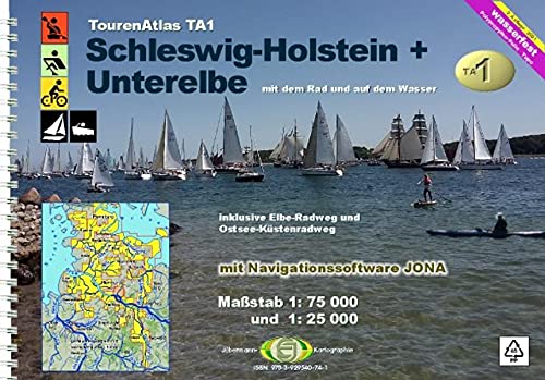Beispielbild fr TourenAtlas TA1 Schleswig-Holstein-Unterelbe zum Verkauf von Blackwell's