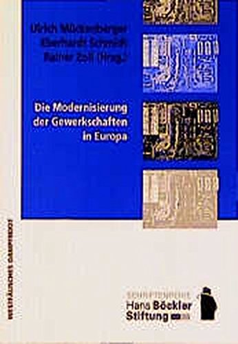 9783929586671: Die Modernisierung der Gewerkschaften in Europa (Schriftenreihe)