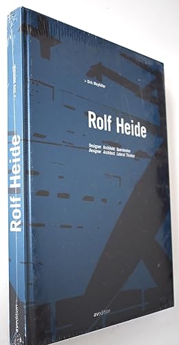 Beispielbild fr Rolf Heide: Architect, Designer, Lateral Thinker zum Verkauf von medimops