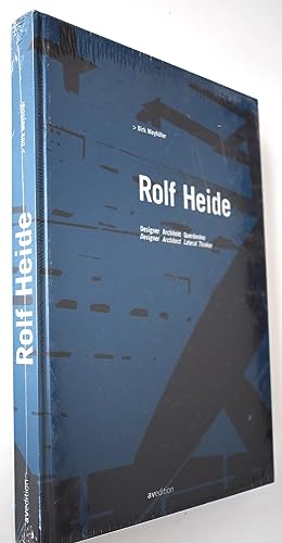 9783929638417: Rolf Heide: Architect, Designer, Lateral Thinker