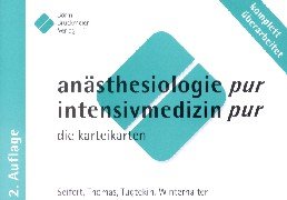 Beispielbild fr Ansthesiologie pur / Intensivmedizin pur. Karteikarten zum Verkauf von medimops