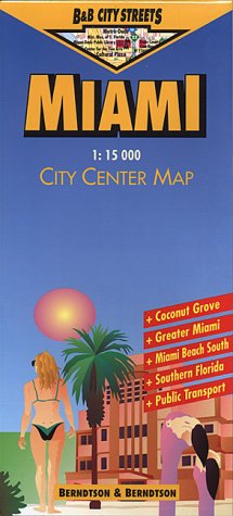 Beispielbild fr Miami. 1:15000. Nebenkarten: Miami Beach 1:15000. Coconut Grove 1:15000. Greater Miami 1:350000. Southern Florida 1:500000. Public Transportation (City Streets) zum Verkauf von medimops