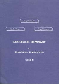 Imagen de archivo de Englische Seminare in Klassischer Homopathie. Band II: BD II a la venta por medimops