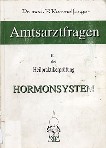 Stock image for Amtsarztfragen Hormonsystem for sale by medimops