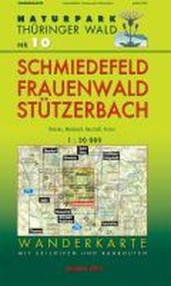 Beispielbild fr Naturpark Thringer Wald 10. Schmiedefeld, Frauenwald und Sttzerbach 1 : 30 000 Wanderkarte: Mit Ilmenau, Manebach, Neustadt, Vesser. Mit Skiloipen und Radrouten zum Verkauf von medimops