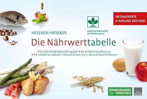 Stock image for Die Nhrwerttabelle 2019/2020, 6. Auflage for sale by medimops
