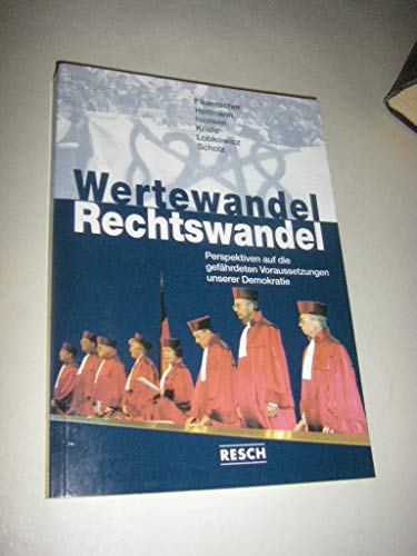 Stock image for Wertewandel, Rechtswandel for sale by medimops