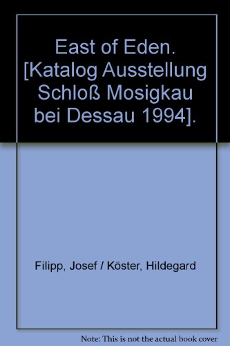 East of Eden. Christine Borland, Sophie Calle & Greg Shepard, Meg Cranston .; Museum Schloss Mosigkau 1994; [.anläßlich der Ausstellung East of Eden; Ausstellung neuer Kunst in einer historischen Gartenanlage, vom 18.06.1994 bis zum 18.09.1994, in der Rokoko Lustschloßanlage Mosigkau, bei Dessau. - Borland, Christine