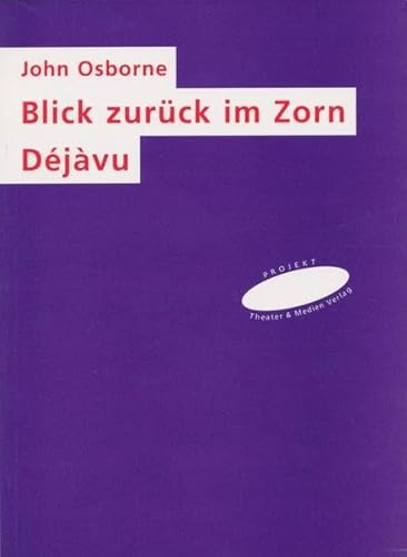Stock image for Blick zurck im Zorn /Djvu for sale by medimops