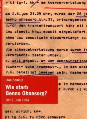 Beispielbild fr Wie starb Benno Ohnesorg: Der 2. Juni 1967 zum Verkauf von medimops