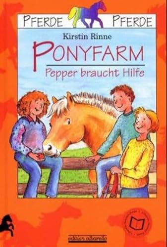 Beispielbild fr Ponyfarm. Pepper braucht Hilfe. Mit Zeichnungen von Julia Volmert. zum Verkauf von Mephisto-Antiquariat