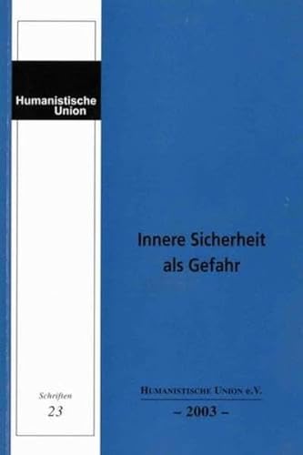 9783930416233: Innere Sicherheit als Gefahr (Livre en allemand)