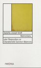 9783930450831: Maimoniana: Rhapsodien zur Charakteristik Salomon Maimons