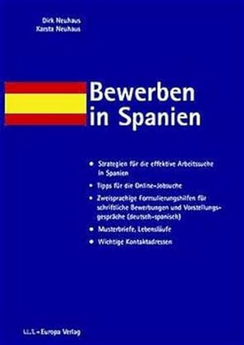 Stock image for Bewerben in Spanien for sale by Antiquariat BuchX