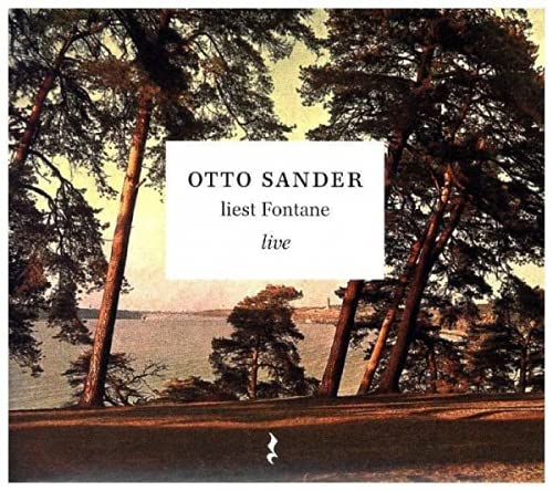 Beispielbild fr Otto Sander liest Fontane live. CD zum Verkauf von medimops