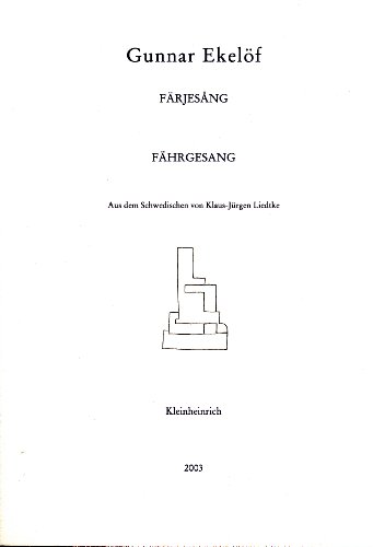 9783930754304: Fhrgesang