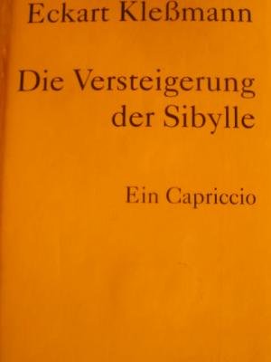 Stock image for Die Versteigerung der Sibylle for sale by Versandantiquariat Felix Mcke