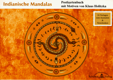 9783930944583: Indianische Mandalas, Postkartenbuch