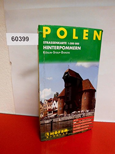 Beispielbild fr H fer Polen PL003. Hinterpommern 1 : 200 000. Stra enkarte: K slin, Stolp, Danzig. Mit separatem Ortsnamenverzeichnis. Innenstadtplan Danzig. 2-sprachig zum Verkauf von WorldofBooks