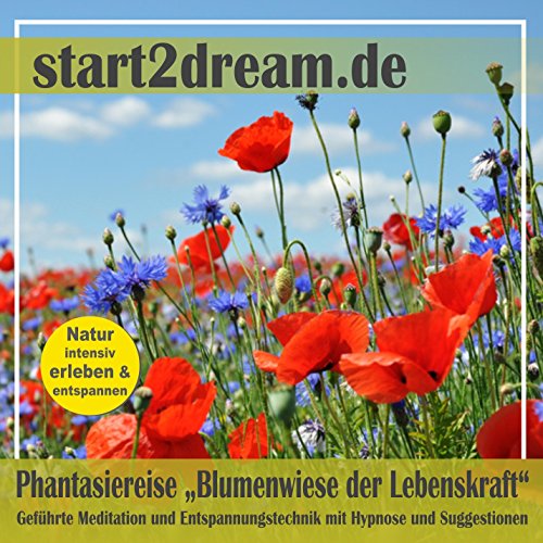 Stock image for Phantasiereise "Blumenwiese der Lebenskraft": Gefhrte Meditation und Entspannungstechnik mit Hypnose und Suggestionen for sale by medimops